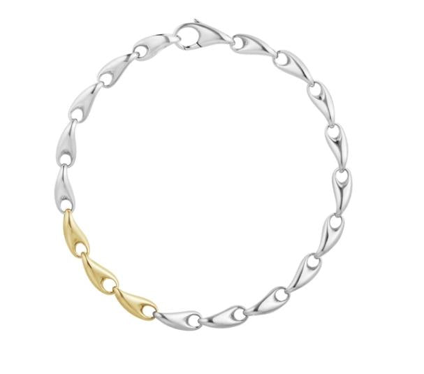 Georg Jensen zilveren Reflect schakelarmband 20001182000M