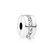 Clear Sparkling Row Clip Bedel 791972CZ