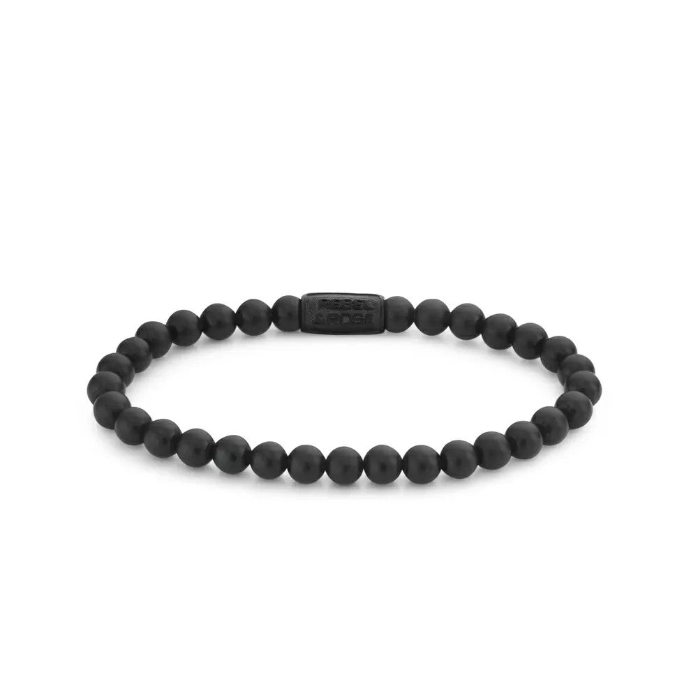 Rebel and Rose Mad Panther RR-60089-B-L Armband 6mm 19cm