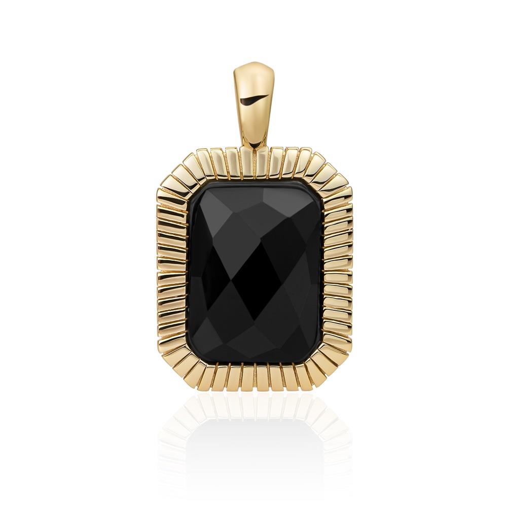 Pendant - Onyx Baguette SPG23-G07
