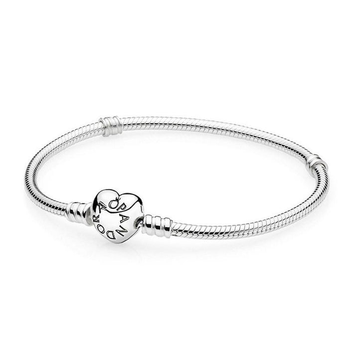 Pandora-Moments Silver Bracelet Heart 590719-20