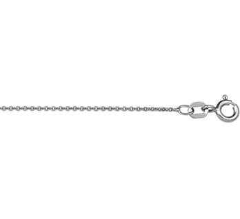 zilveren lengtecollier anker 1.2 mm 45 cm
