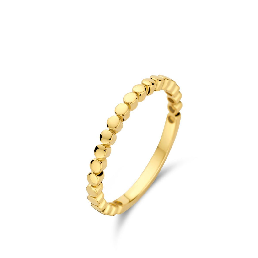 Ischia Basics-ring in 18K geelgoud 065127