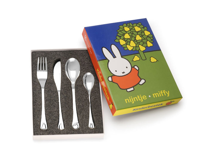 Kindercouvert nijntje dierentuin, 4-delig 6839030