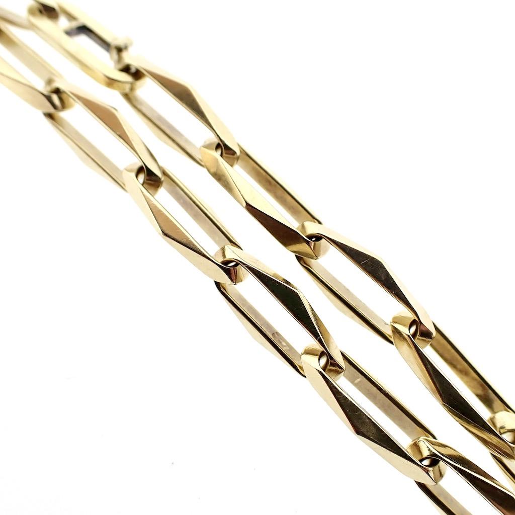 14 kt C.F.E armband MASSIEF 19 cm 5.5mm breed 930104530600012