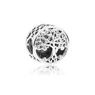 Pandora Family tree silver charm 797590