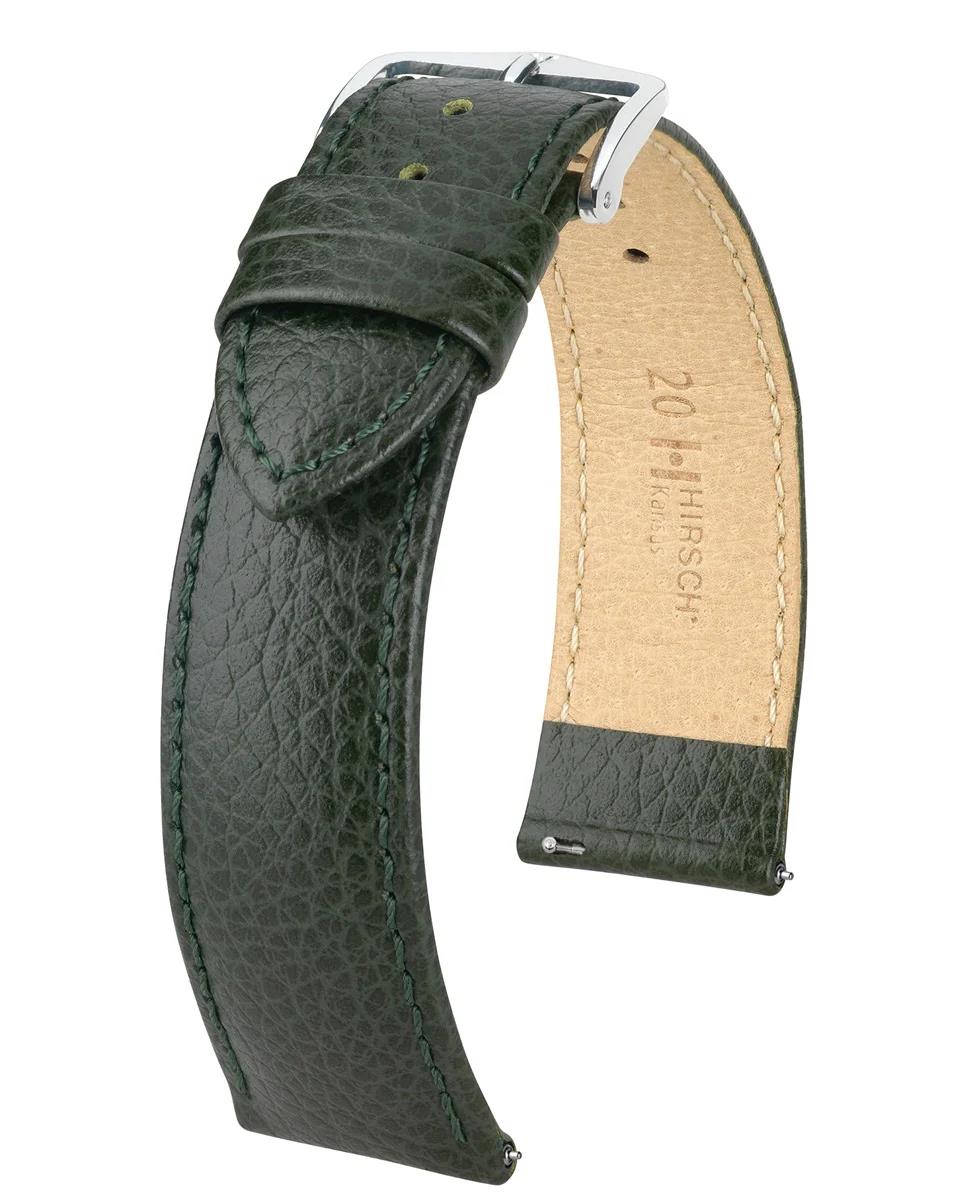 HIRSCH KANSAS L GREEN CALF 18/16MM