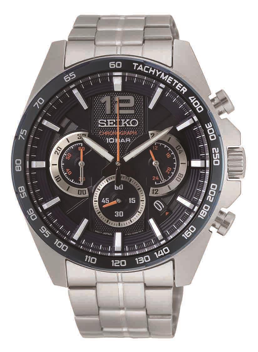 Seiko herenhorloge chrono SSB345P1