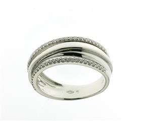 18k wit gouden ring multiband 053034/A