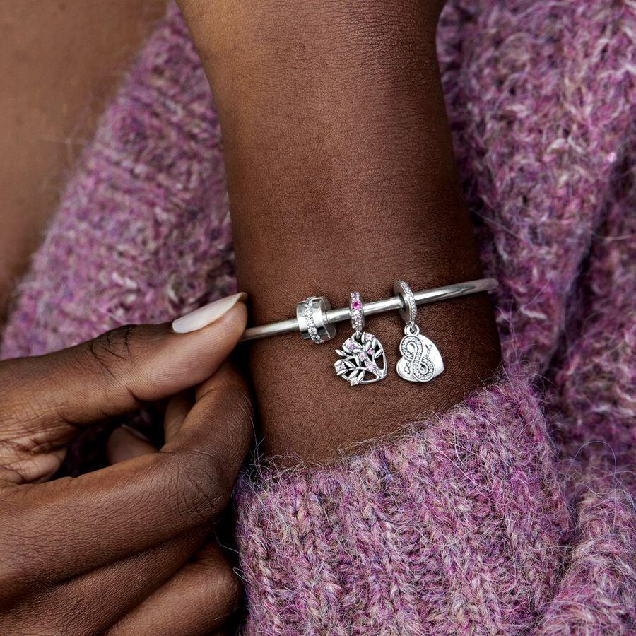 Clear Sparkling Row Clip Bedel 791972CZ