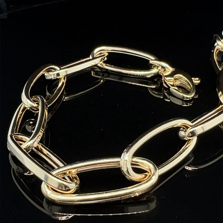 14 kt ovale armband 171.00954a/20
