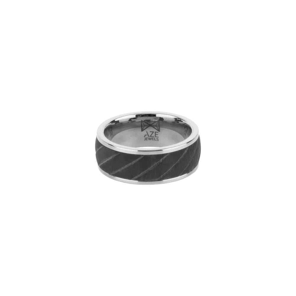 RING CARBON - INOX AZ-RG005-A-019
