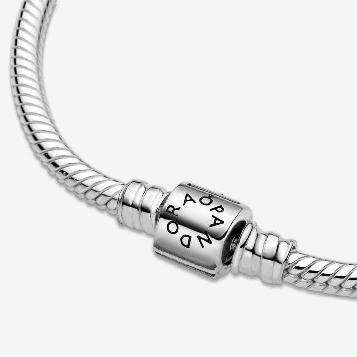 Pandora Moments Snake Chain Armband met Cilindersluiting 598816C00-19