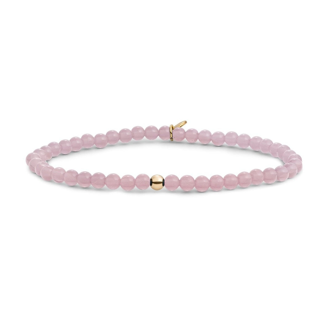 Sparkling Jewels Saturn Small Armband Pink Opalite – SBG-GEM66-ADD-4MM
