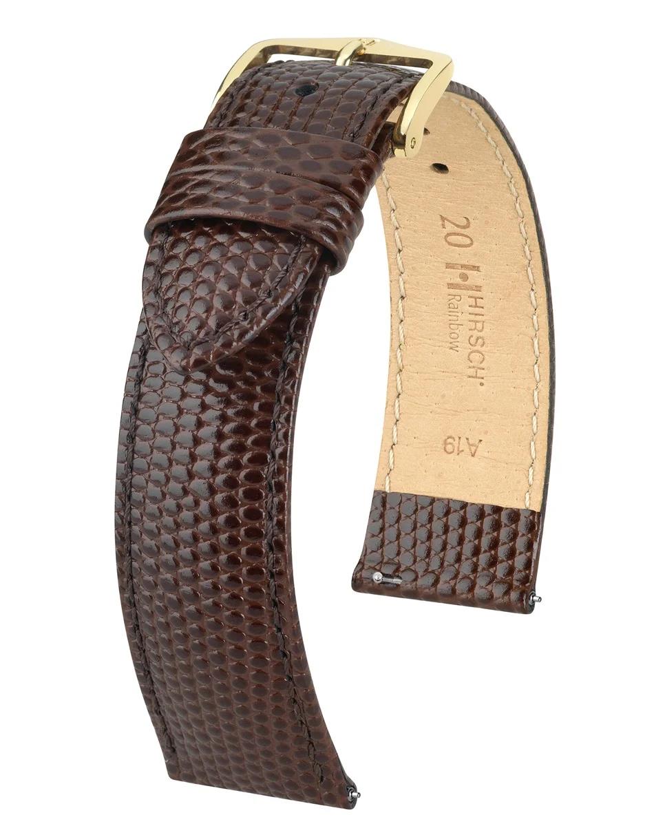 HIRSCH RAINBOW M BROWN CALF 10/8MM