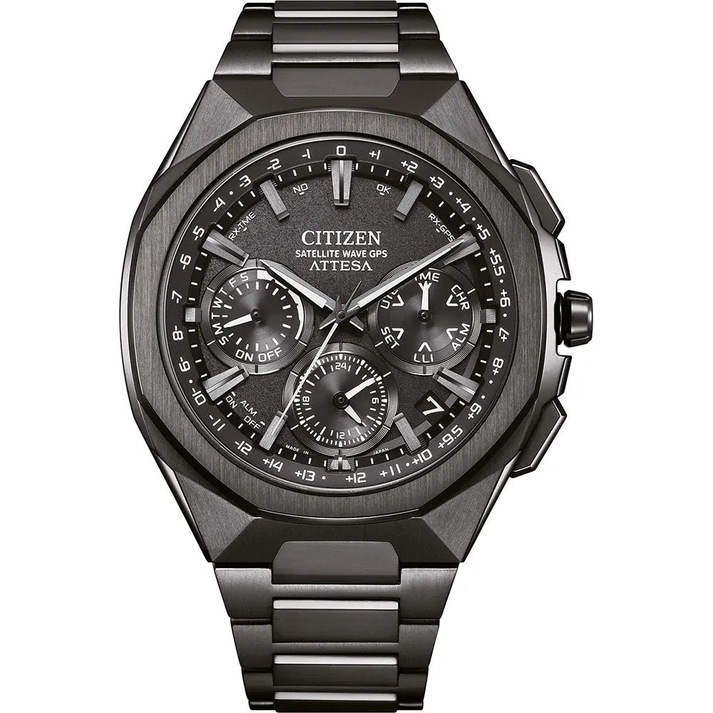 Citizen Satellite Wave GPS CC4105-69E Attesa Satellite Wave GPS - Spaceship Horloge
