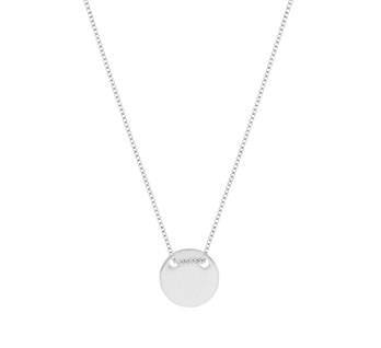 Zilveren Collier met hanger