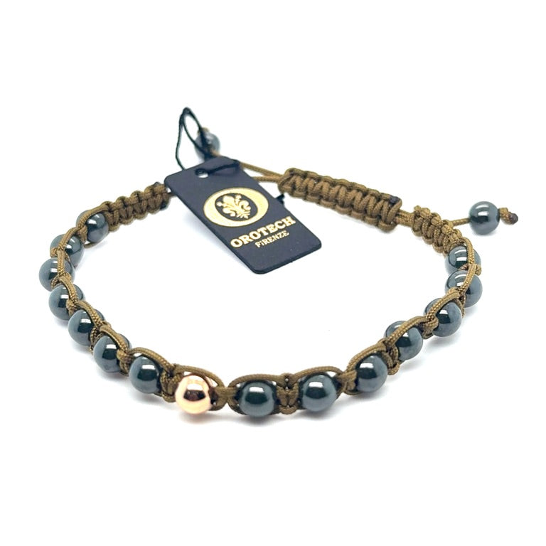 18kt Orotech Bracelet Black Ceramic BK5-562NY