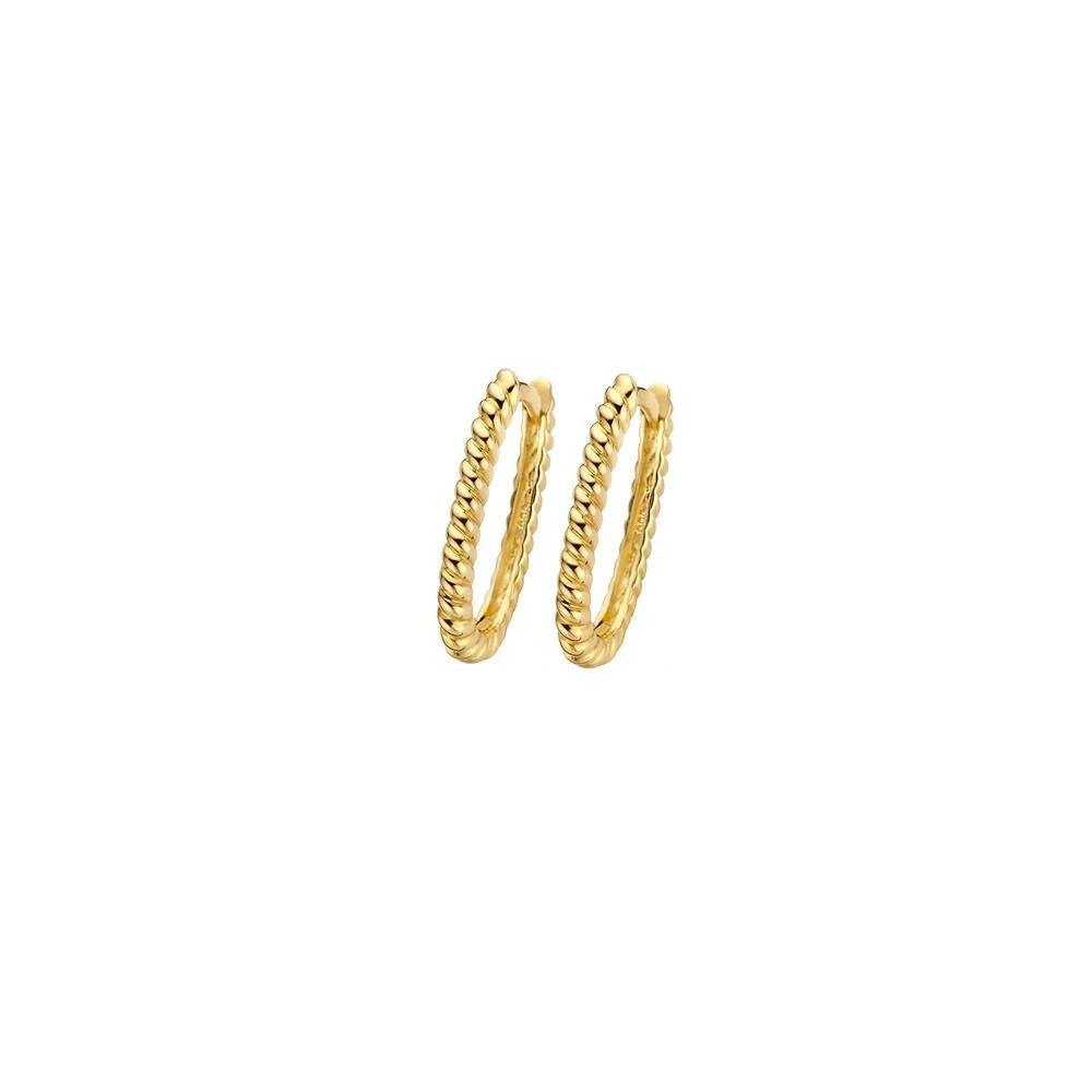Oorringen 7273YGO - 14k Geel goud