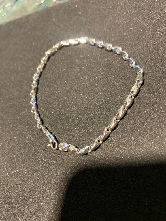 Witgouden armband 14kt