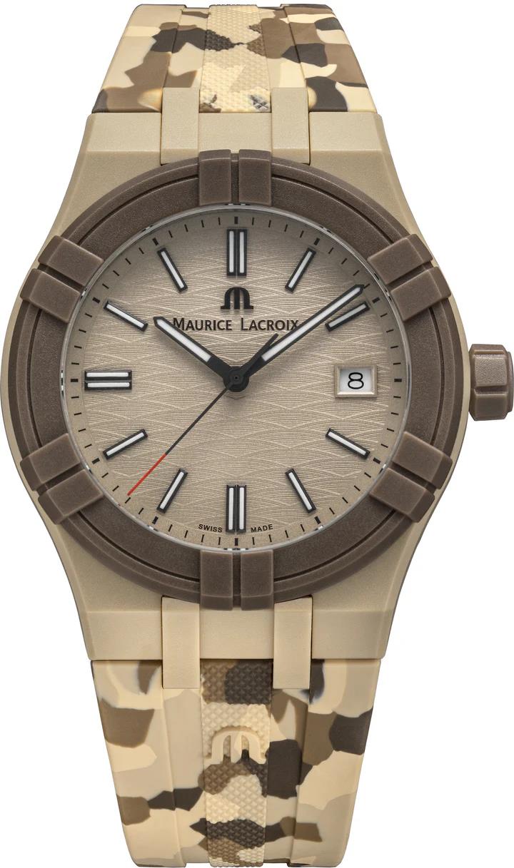MAURICE LACROIX WATCH AIKON #TIDE CAMO BEIGE LIMITED EDITION 1000PCS AI2008-IJJIZ-000-0