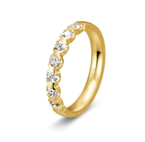 Ring Memoire 2 85664 - 01 7 x 0.08 ct totaal 0.56ct G/Si