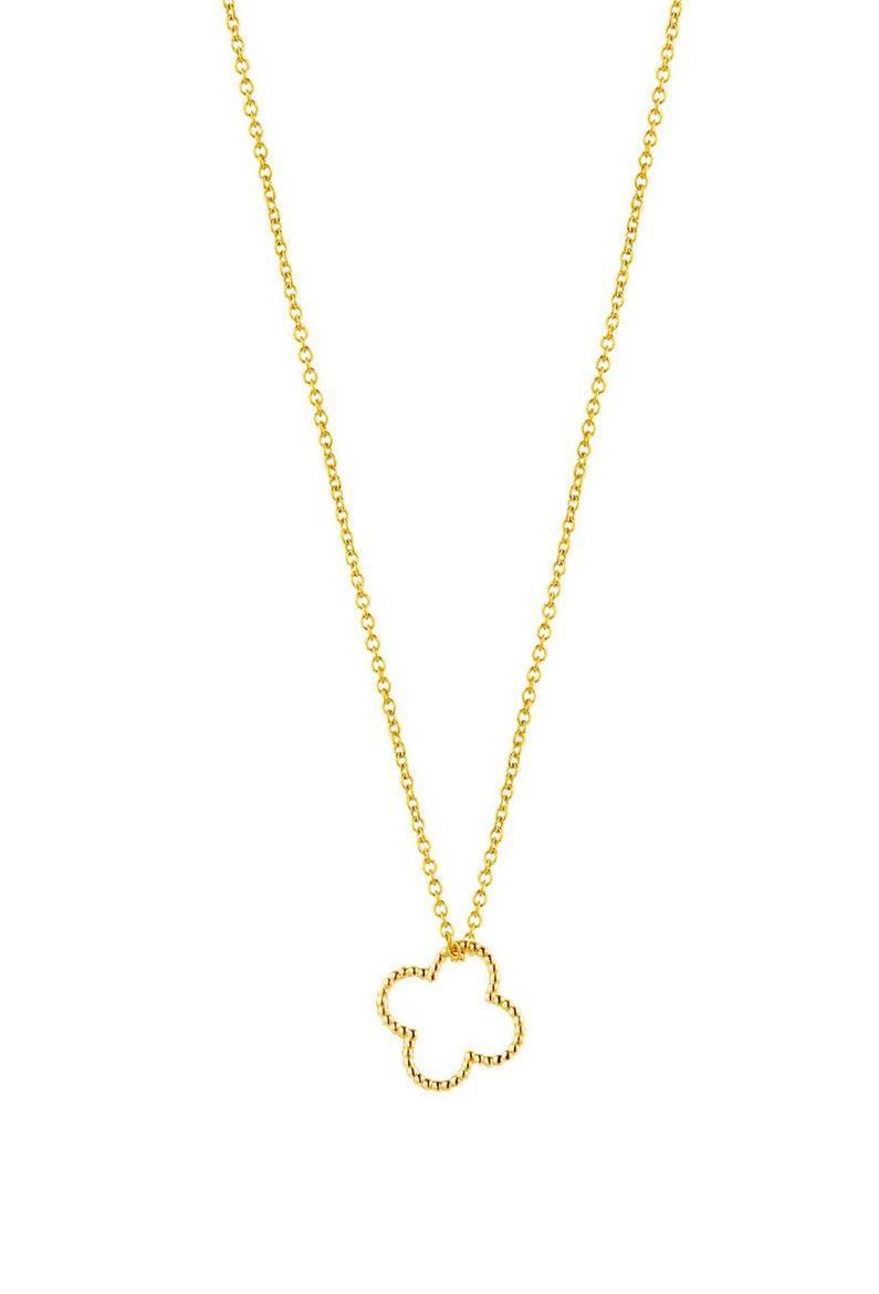 Vintage Necklace Clover Big