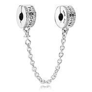 PANDORA Logo Safety Chain  792057CZ-05