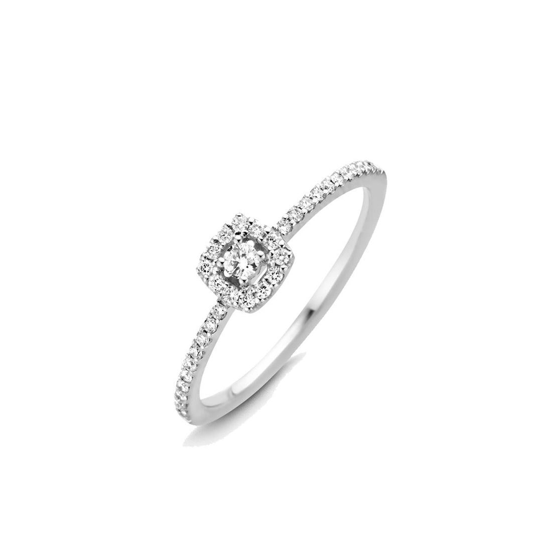 Salina ring in 18K witgoud met diamanten 91DF24A