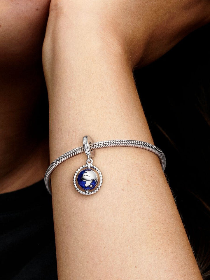 Spinning Globe Hangende Bedel 798021CZ