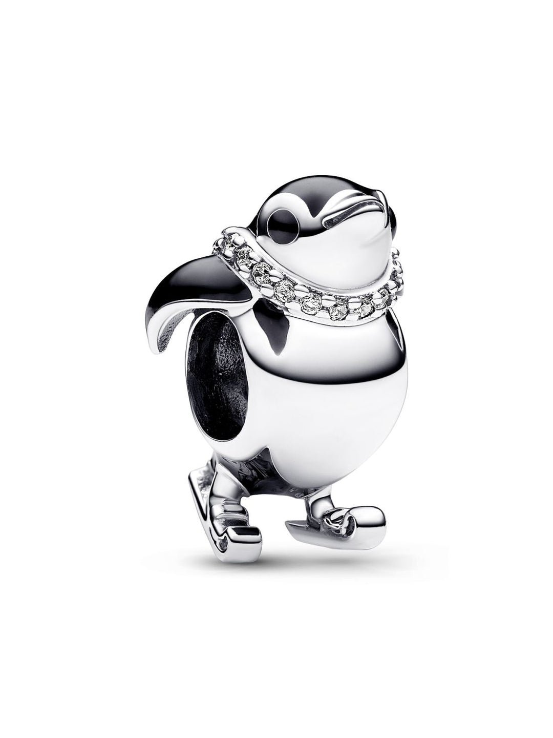 Skiing Penguin charm 792988C01