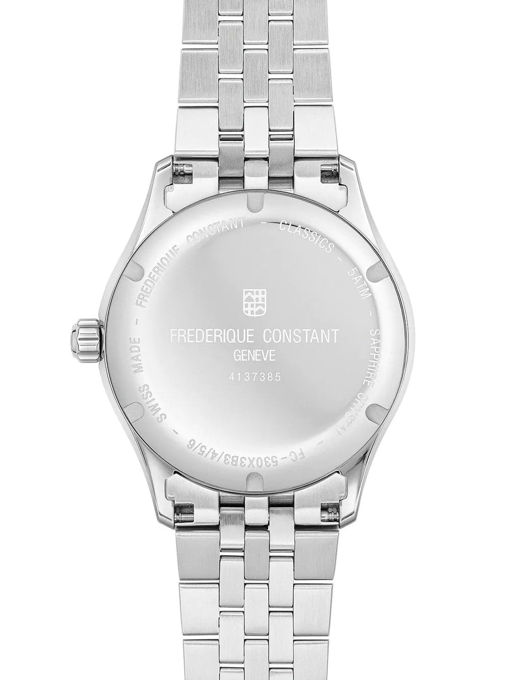 Frederique Constant FC-530G3B6B Mens Watch Classic index Automatic 39mm 5ATM