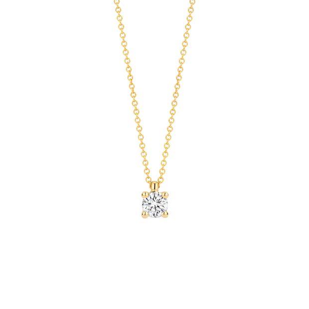 Blush Collier LG3001Y in 14 Kt Geelgoud met Lab Grown Diamant