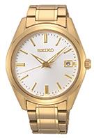 Seiko horloge double geel SUR314P1