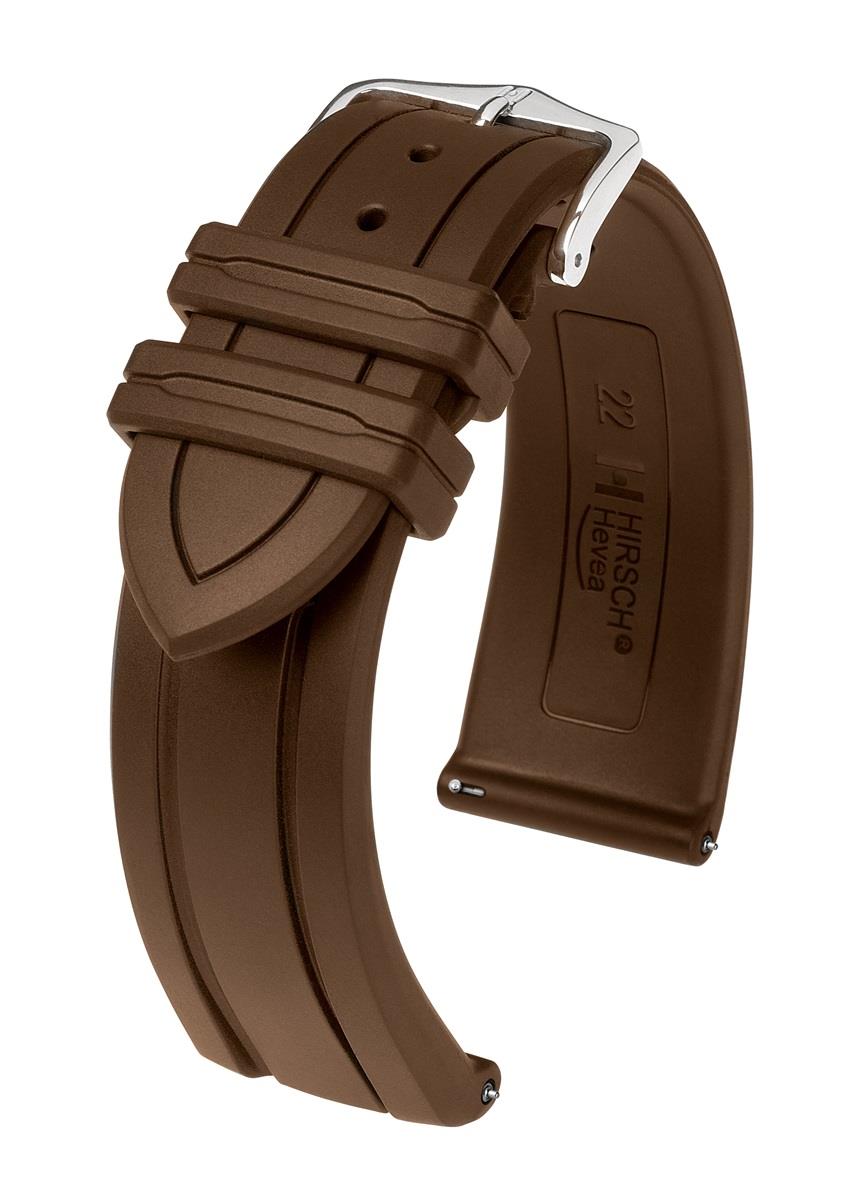 HIRSCH HEVEA DARK BROWN UNI 20/18MM