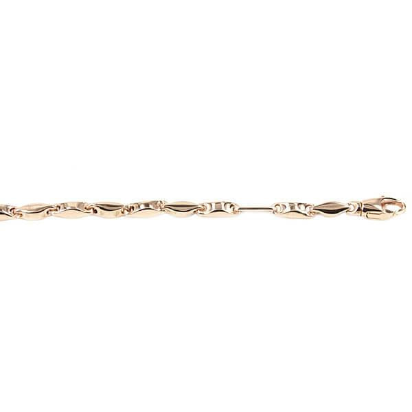 14 kt rose gouden collier 45 cm Monzario Oro 864C ROSE