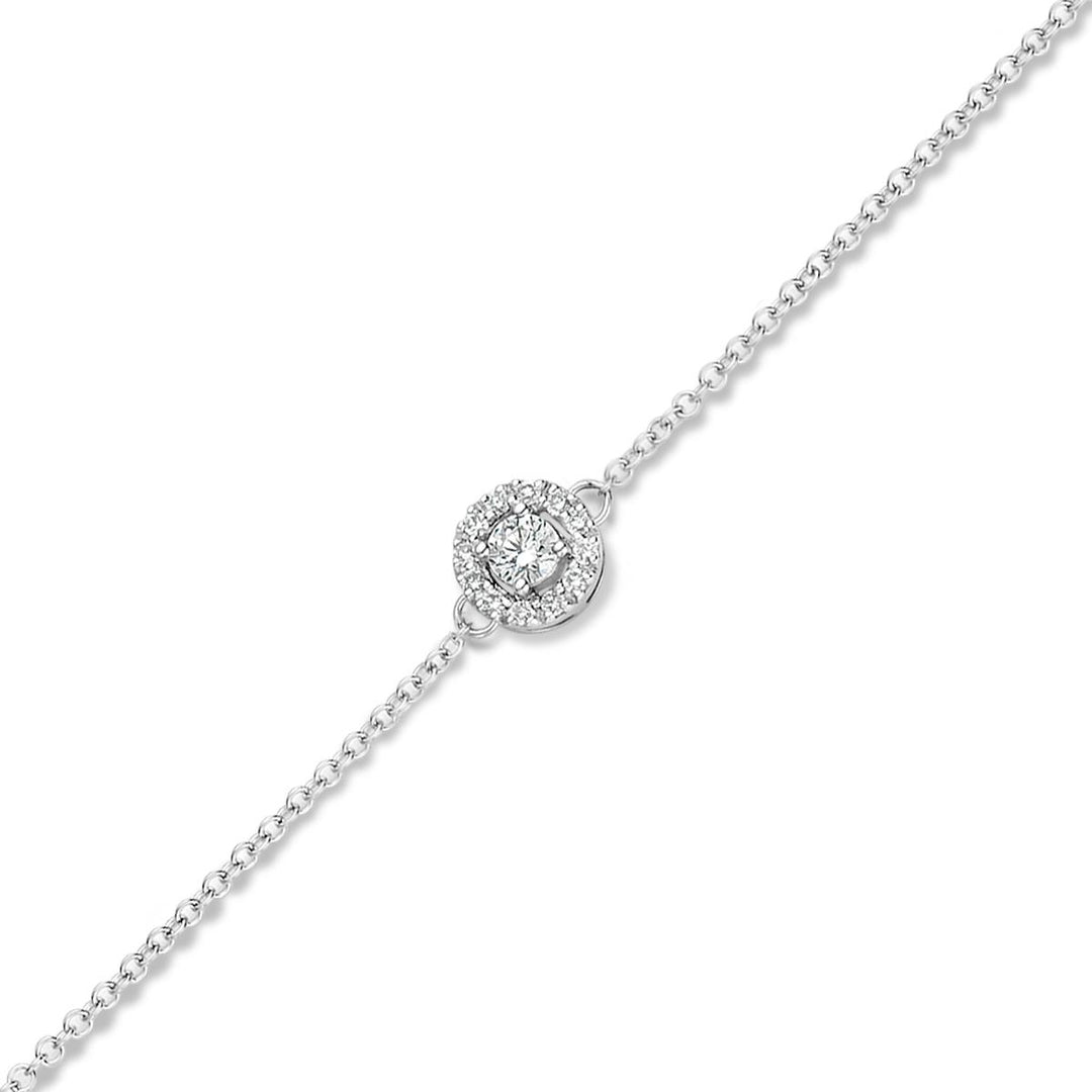 Salina armband in 18K witgoud met diamanten.062806A