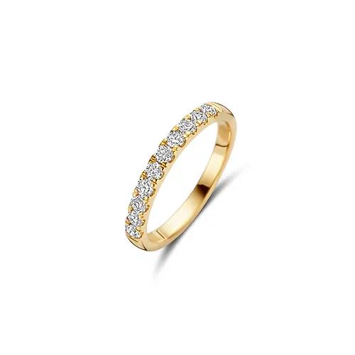 Blush Lab Grown Diamonds LG1014Y rij ring diamant 0.48ct