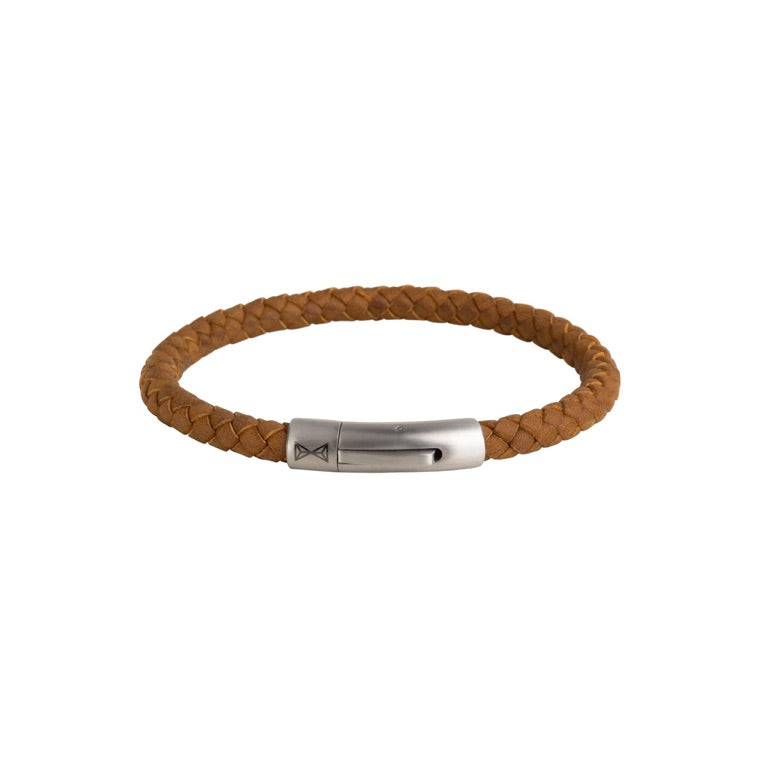 Aze Jewels Iron Single String Noyer Armband 21 cm AZ-BL004-G-210