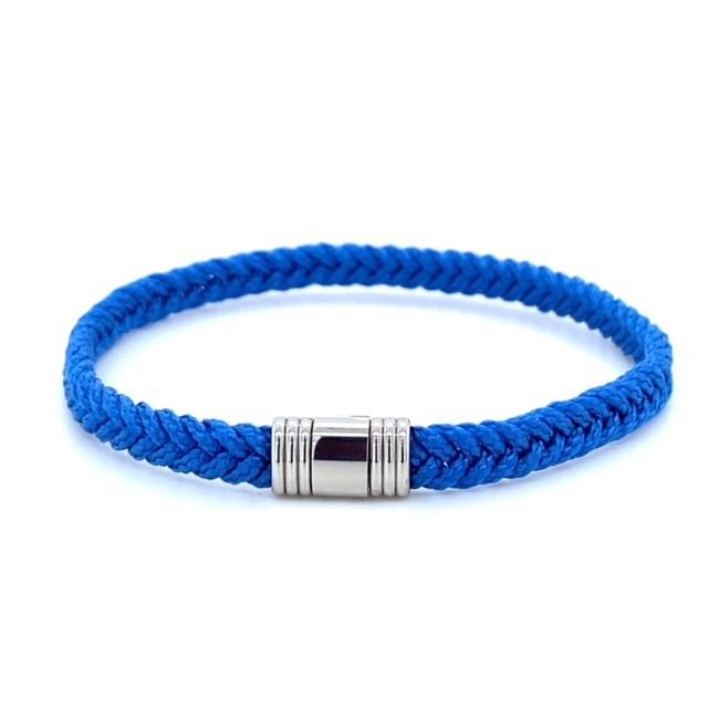 stalen blauwe Alrbanu armband Cordon 608.TCM.AC