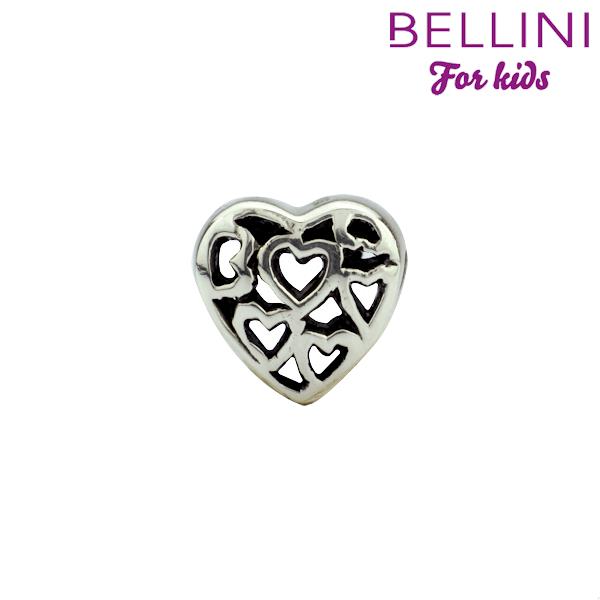 tedora bellini bedel zilver open heart 562.407