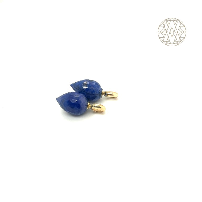 14 kt lapis aanhangers