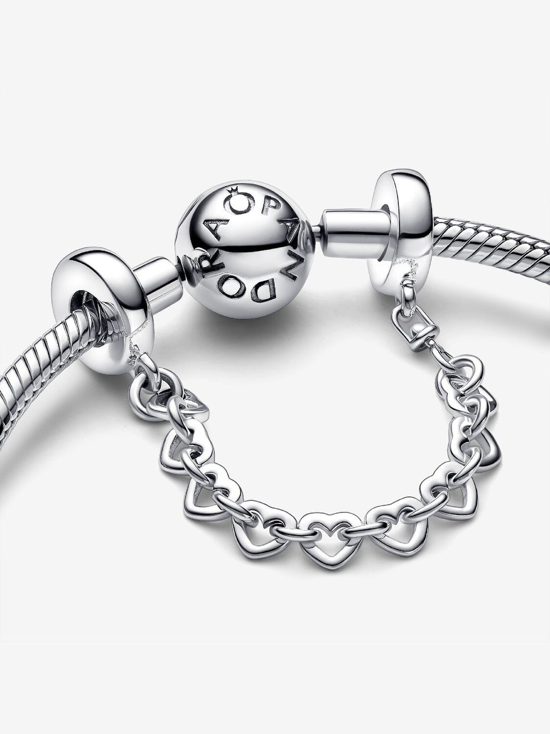 Pandora Linked Hearts Veiligheidsketting 792274C00-05