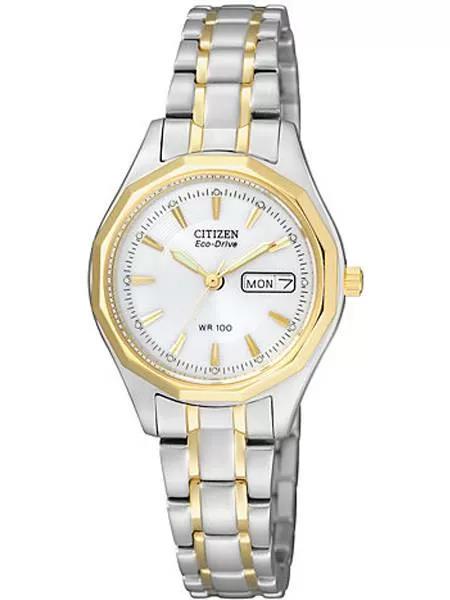 Citizen EW3144-51AE Eco-Drive Double dameshorloge