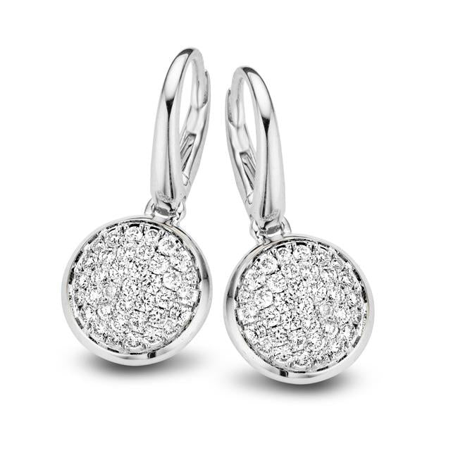 18 kt oorhangers Tirisi Jewelry TE7078DW