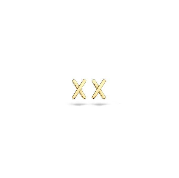 Oorknoppen 7250YGO - 14k Geelgoud