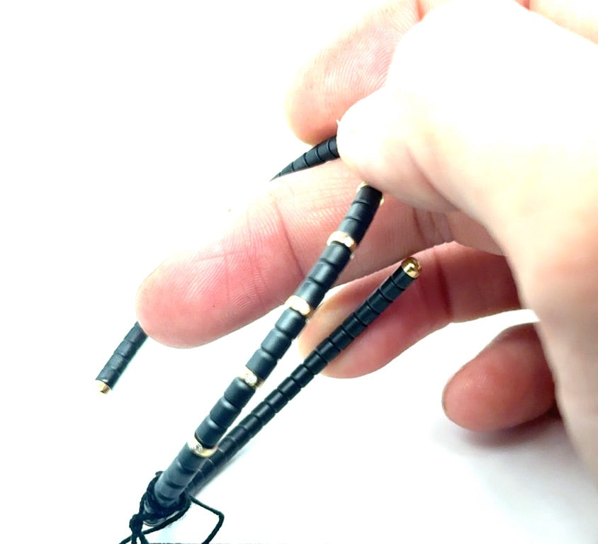 18kt Orotech Bracelet Black Ceramic BK5-562NY