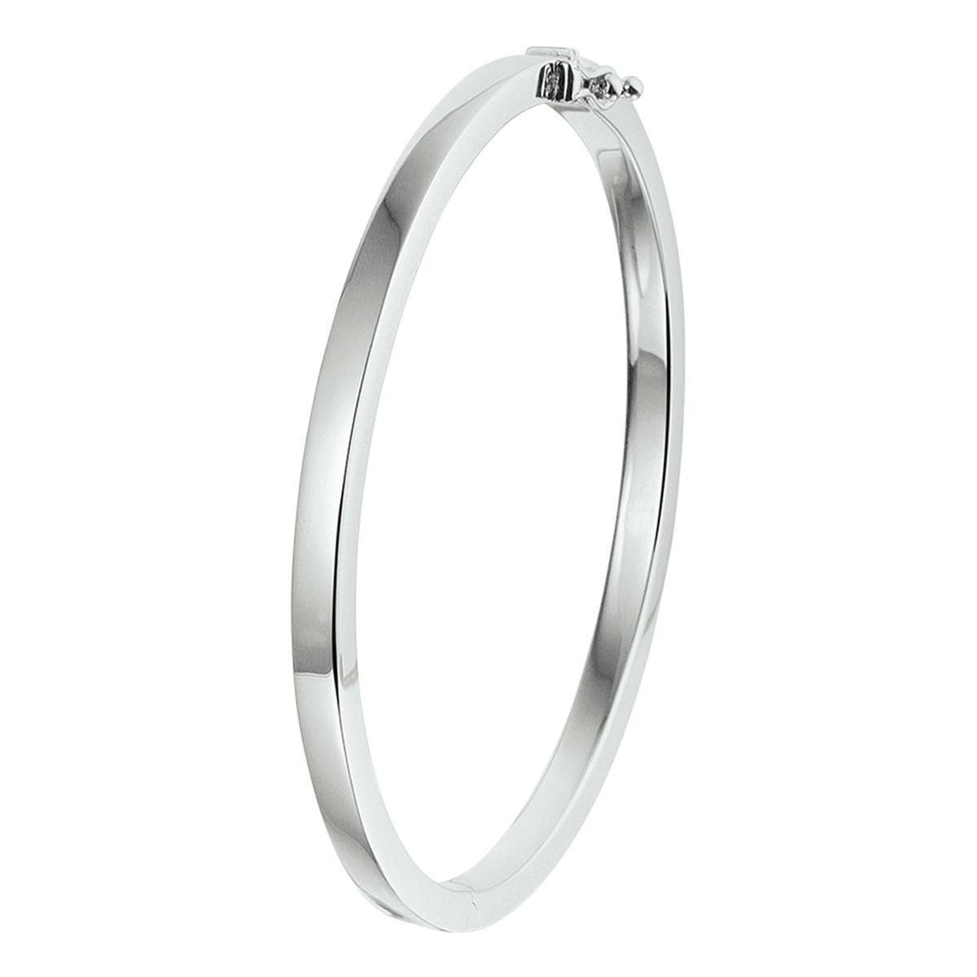 925 massieve bangle 63mm /6 mm