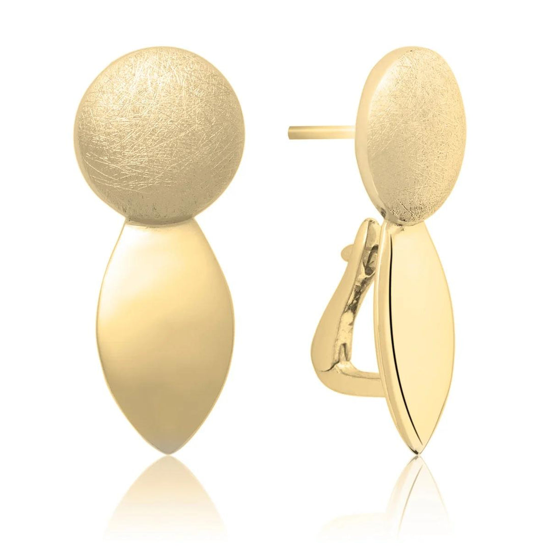 The Core Mat Gold - Double pin Matt polished EAG14