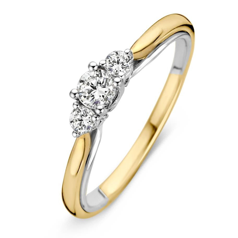 Ring bicolor briljant 0.31 crt RG416899-56